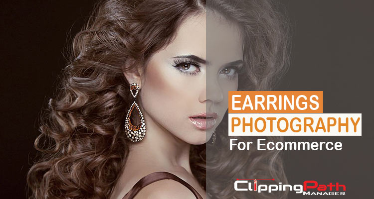 Earrings Photography for Ecommerce